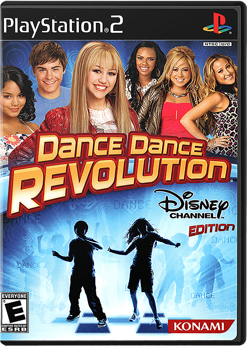 Dance Dance Revolution Disney Channel box art for Playstation 2